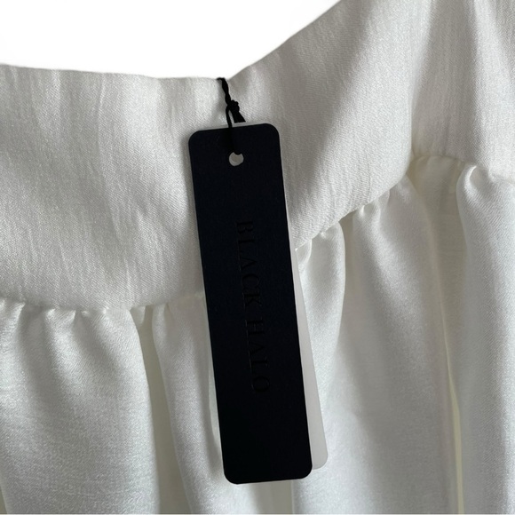 New! BLACK HALO Dixie Tiered Crepe Dress‎ - Picture 9 of 12